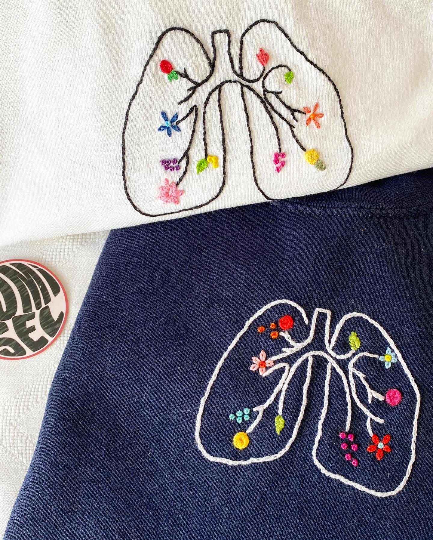 FELPA "POLMONI FIORITI"