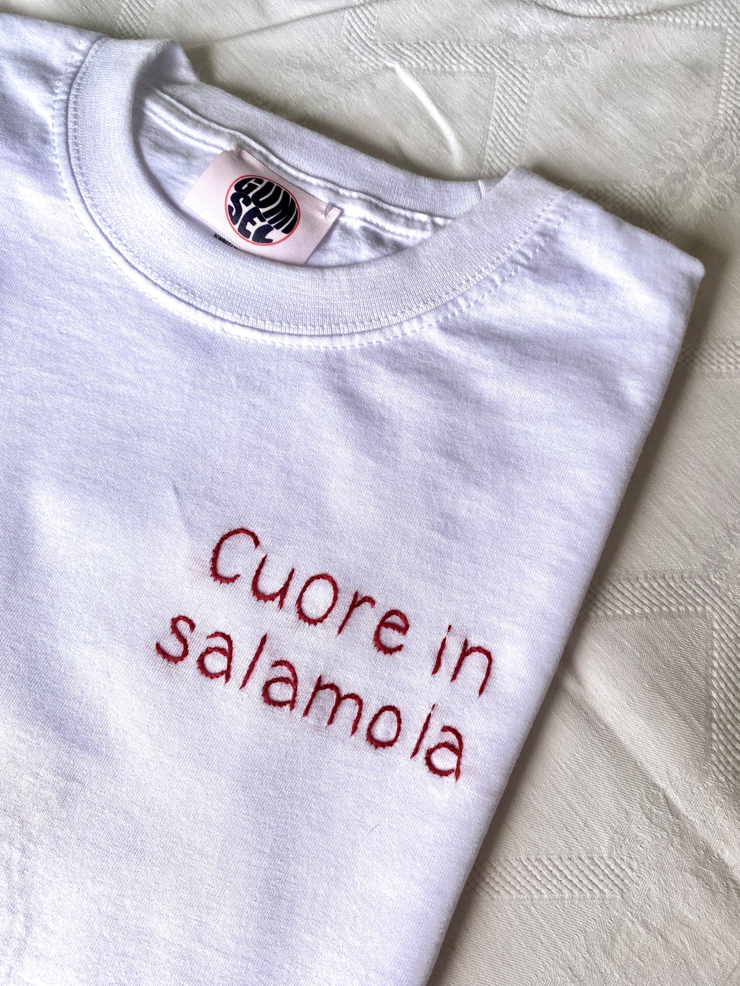 T-SHIRT "CUORE IN SALAMOIA"