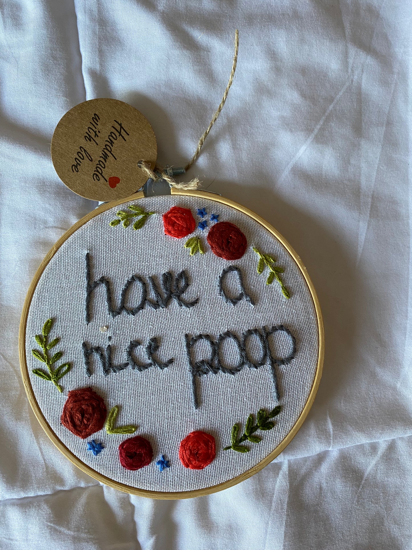 QUADRETTO "HAVE A NICE POOP"