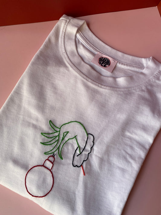 T-SHIRT "GRINCH E PALLINA"