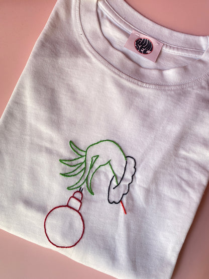 T-SHIRT "GRINCH E PALLINA"